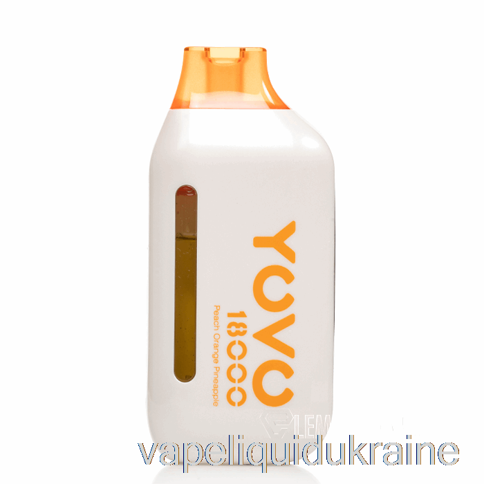 Vape Ukraine Yovo Ultra 18000 Disposable Peach Orange Pineapple